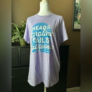 Lavender Graphic Short Sleeve Tee